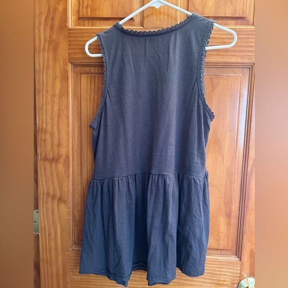 Maurices grayish blue  Sleeveless Tank Top - Picture 2 of 2